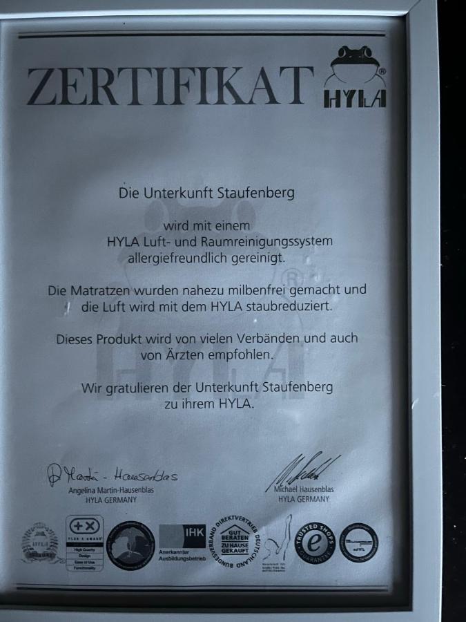 Ferienwohnung Staufenberg 2 Buitenkant foto